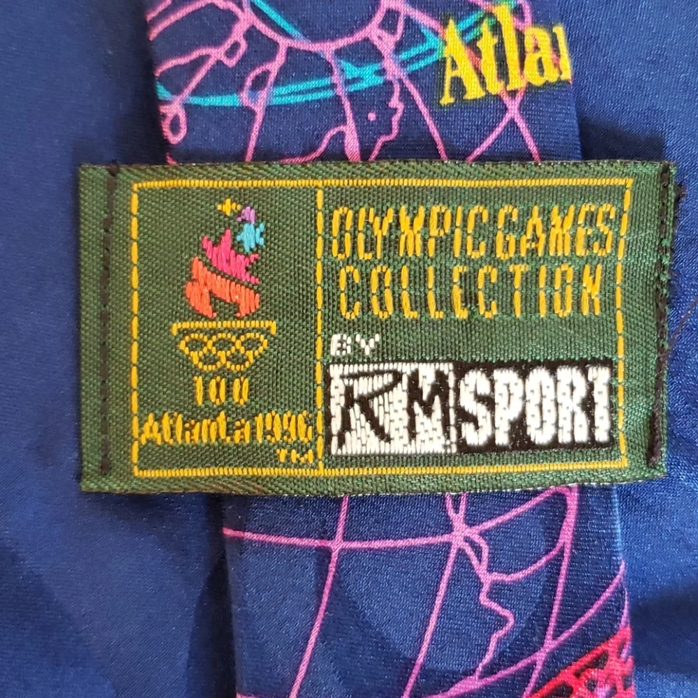 1996 USA Atlanta OLYMPICS Silk Tie